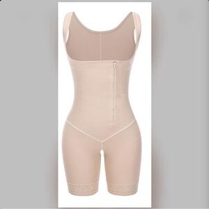 Nice crotchless zipper with hooks body shaper available in 3XL